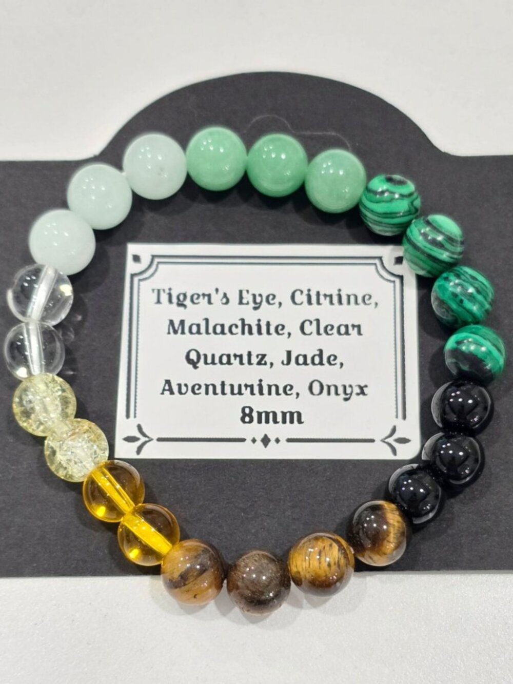 Hand Crafted ✦ Money Attraction Stretch Bracelet ✦ Wealth Abundance & Prosperity - Picture 5 of 8